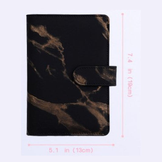 A6 Budget Binder - Marble Pattern (3 colors)
