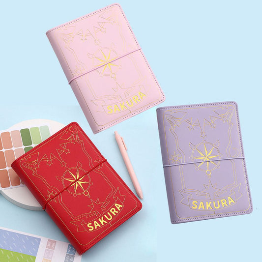 A6 Budget Binder - Sakura with Elastic Band (3 colors)