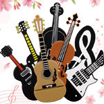 Music Themed - Guitar USB Memory Stick
