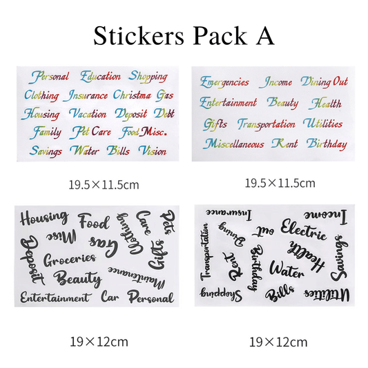 A6 Contents - Stickers