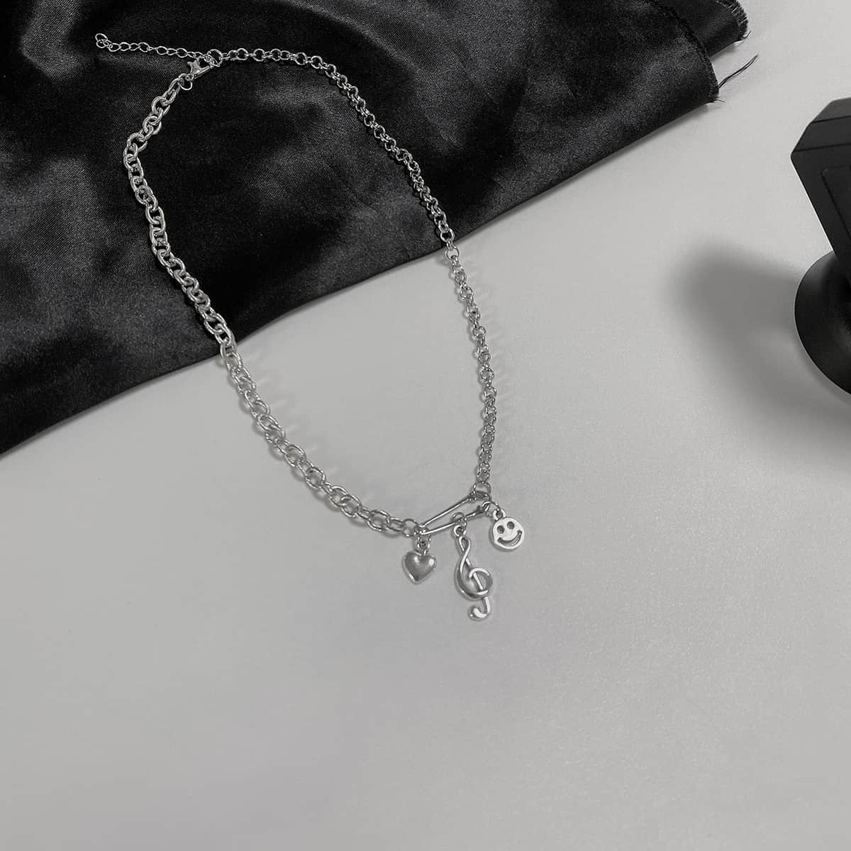 love music note necklace