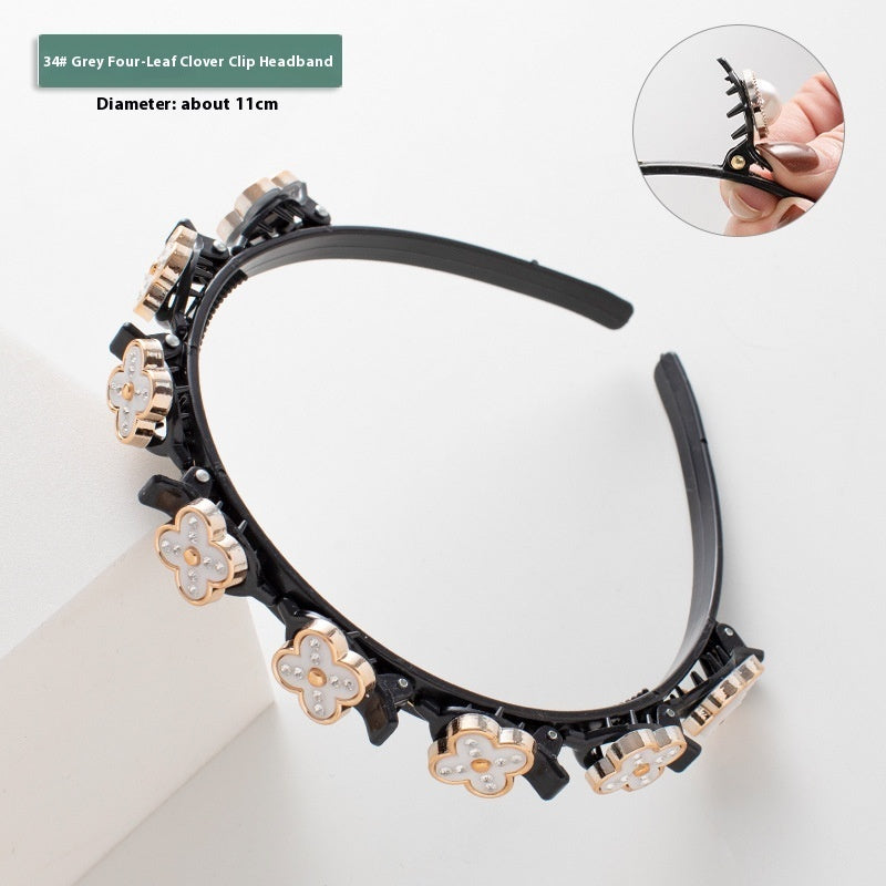 Braided Hair Band Hair Patch Female Hairpin