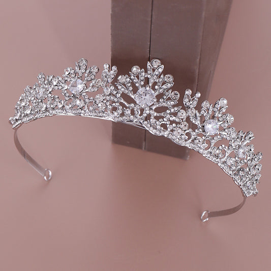Princess Birthday Crystal Zircon Crown Headband