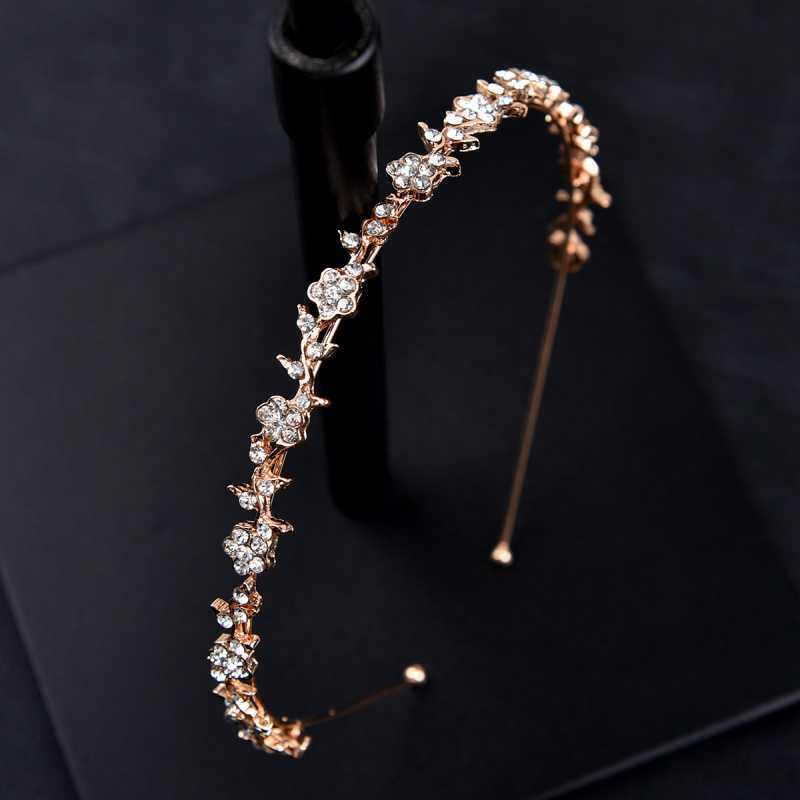 Alloy Small Flower Diamond Headband