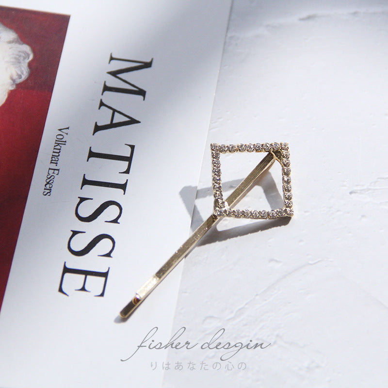 Rhinestone hair clip