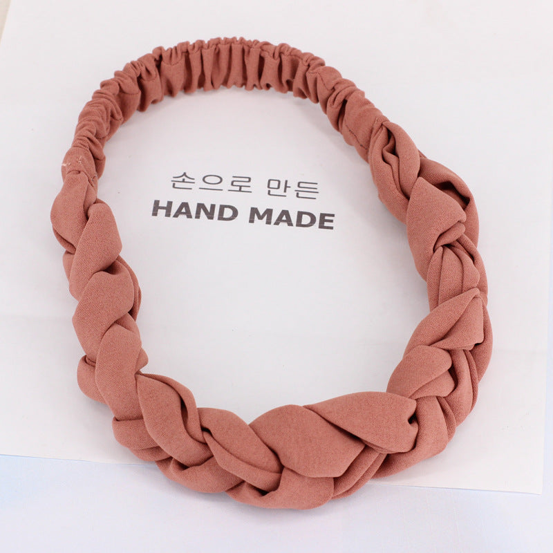 Tooth Anti-Slip Twist Braided Wig Headband Headband Hair Accessories