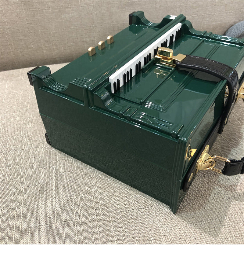 Piano Acrylic Box Shoulder Crossbody Bag