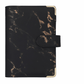 Carpeta económica A6 - Patrón de mármol con protector de esquinas (5 colores)