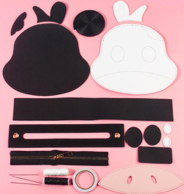 DIY Cute Cow Bag Material Pack