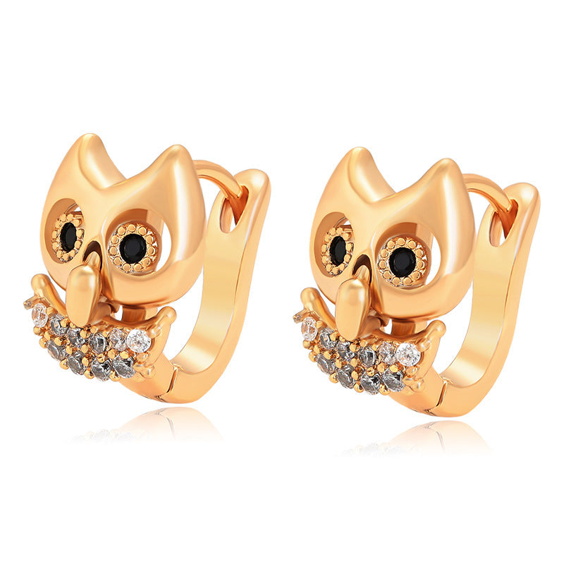 Graceful Personality Zircon Earrings