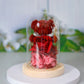 Eternal Preserved Rose Gift Box With Bear & Lights