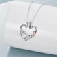 YFN Ring Holder Pendant Necklace Love Nurse Stethoscope Jewelry Gift