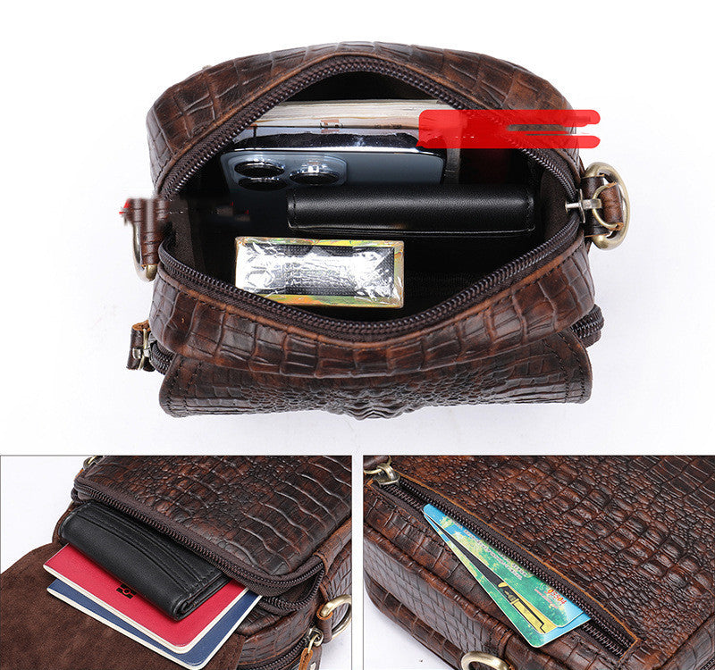 DIY Men's Diagonal Shoulder Bag Material Pack