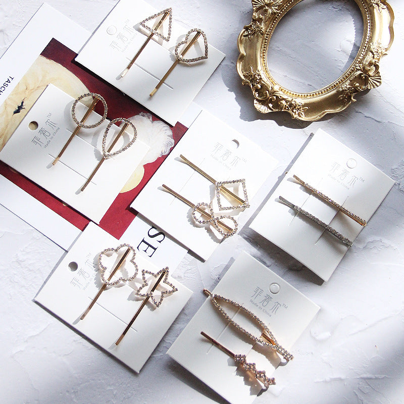 Rhinestone hair clip