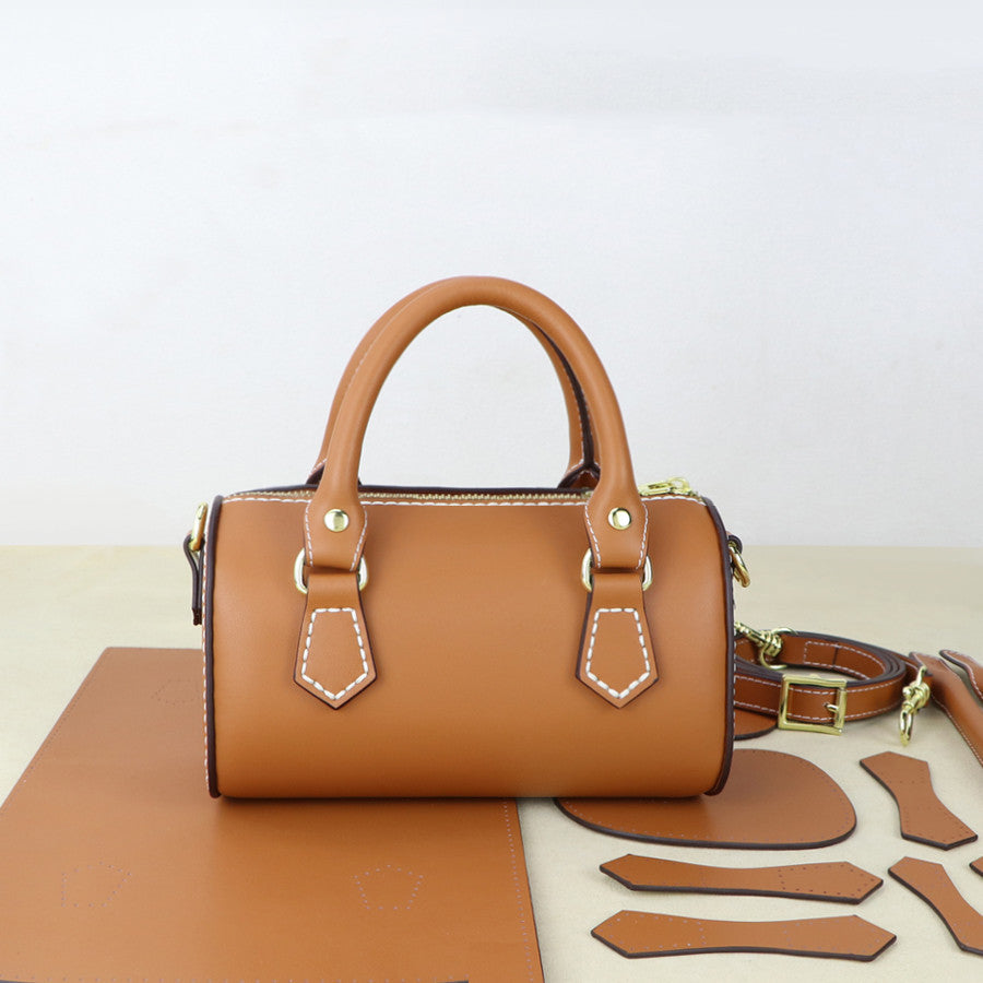 DIY Genuine Leather Fashion Hand Bag Material Pack