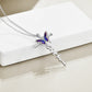 YFN Sterling Silver Butterfly Cross Necklace Jewelry Gifts for Women (US only)