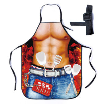 Funny Apron Creative Funny Party Anti-fouling Apron