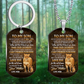 Animal Stainless Steel To My Son Necklace Key Chain