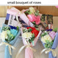 Rose Carnation Soap Bouquet Gift Box