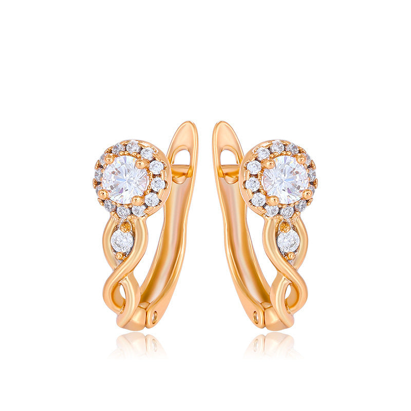 Graceful Personality Zircon Earrings