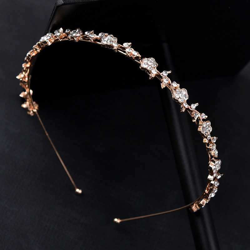 Alloy Small Flower Diamond Headband