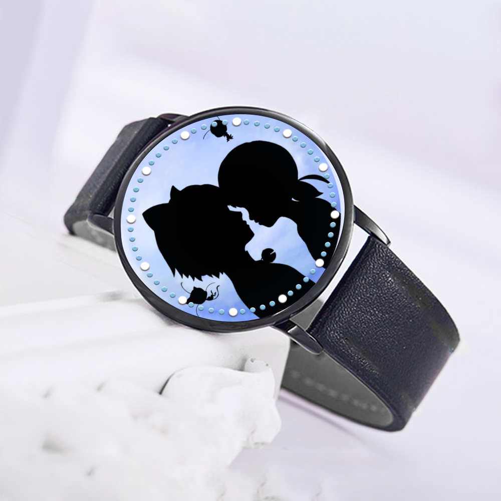 Miraculous Blue LED Touch Screen Watch (Gift Box Available)