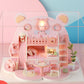 dollhouse miniature rooms with / without music(a wide range of options) (with dust cover) style9 / without music