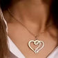 Custom S925 Sterling Silver Heart-shaped Necklace with 2 names (<5 letters)