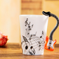 music theme mug orange