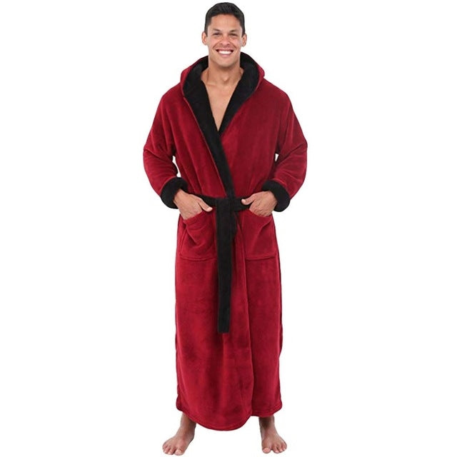 men winter robe