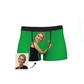 custom funny men underpants boxer shorts