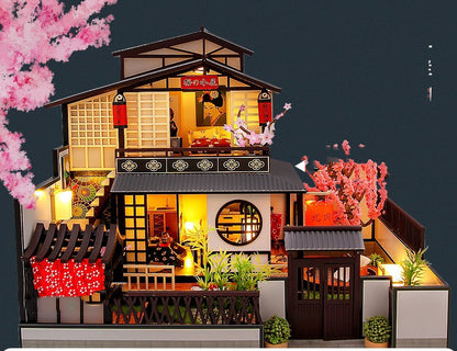 japanese diy miniature dollhouse with furniture default title