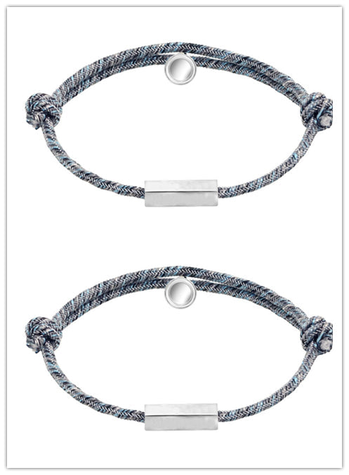 Unique Infinity Bracelets For Couples In Sterling Silver