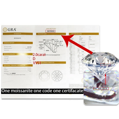 fashion decors on shoulders s925 moissanite diamond ring with cert. (box included)