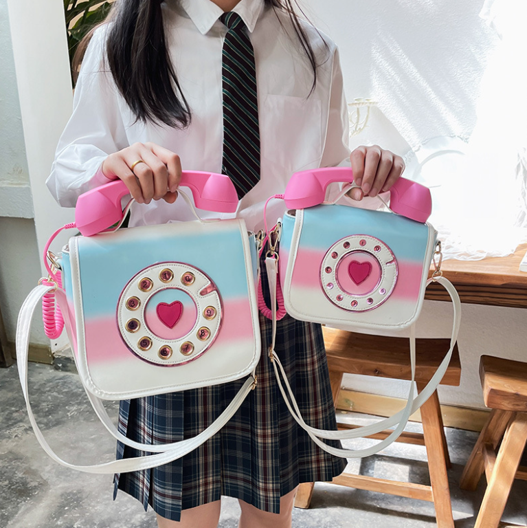 phone-shaped handbag