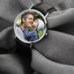 personalized 40mm photo watch with genuine leather strap (gift box included)