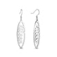 s925 sterling silver oval custom name ( 5 - 8 letters) earrings silver