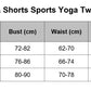 hollow vest & shorts sports yoga two-piece wear