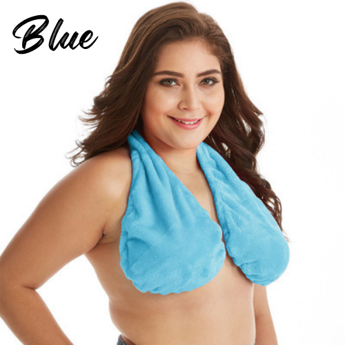 Hanging Neck Wrapped Chest Towel Bra – Unique Fun Gift