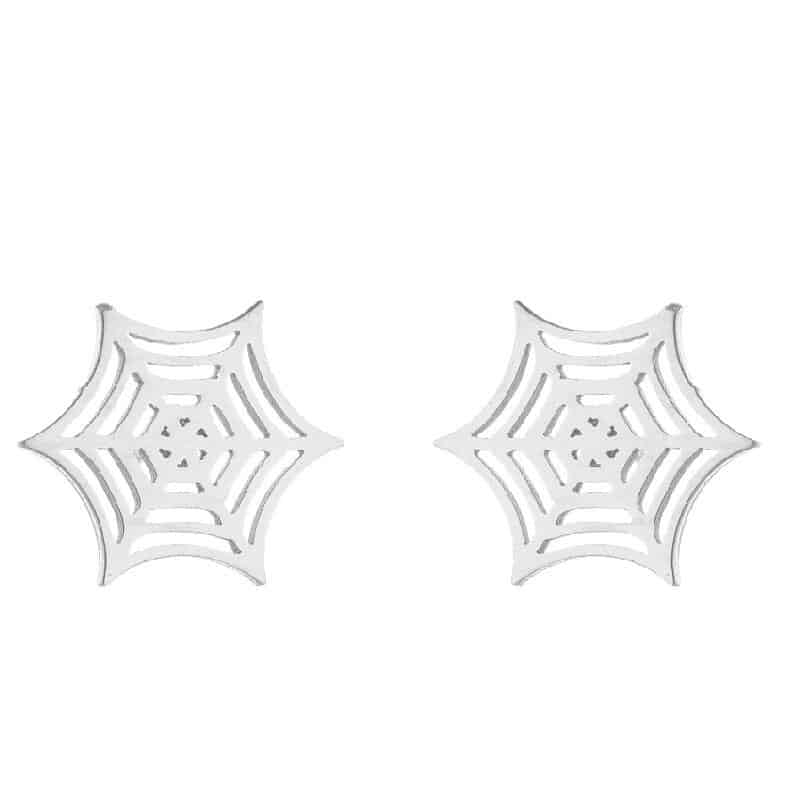 wide range of stainless steel stud earrings silver web