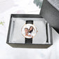 custom golden / silver pointers pu leather quartz watch (gift box available) gold (with box)
