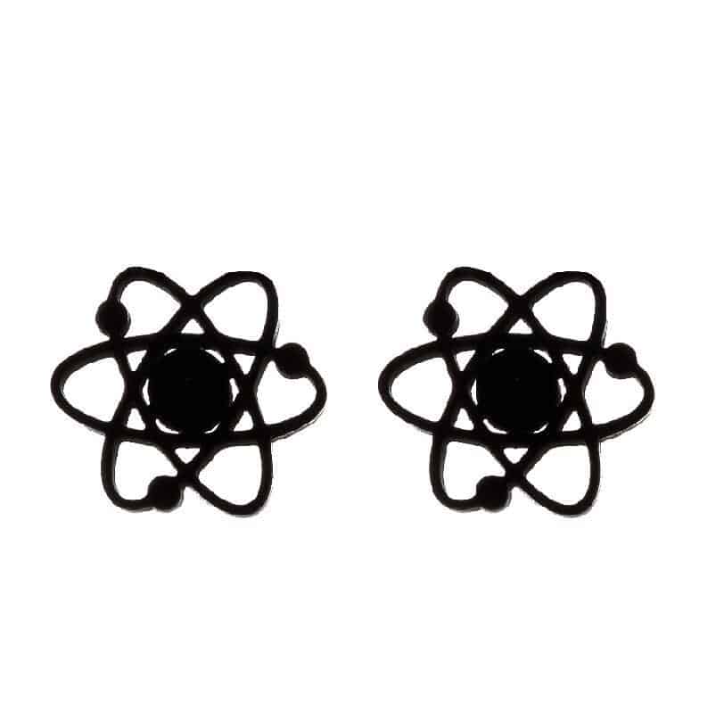 wide range of stainless steel stud earrings black cosmic