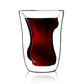 funny double-layer beauty-shaped wine glass