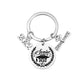 class of 2022 stainless steel inspirational graduate keychain (17 designs) design13