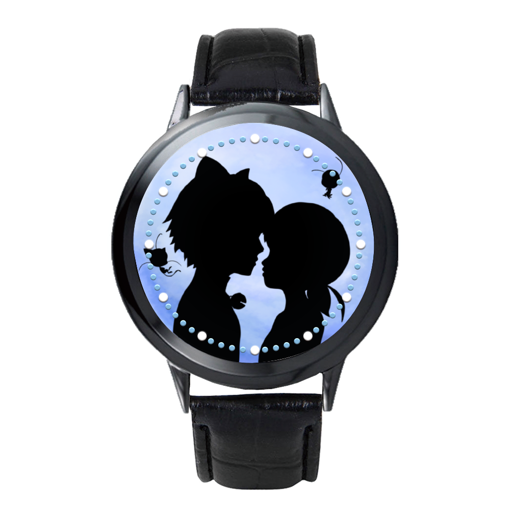 Miraculous Blue LED Touch Screen Watch (Gift Box Available)