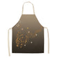 cotton linen musical kitchen apron 06