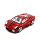 wireless sports car usb mouse red