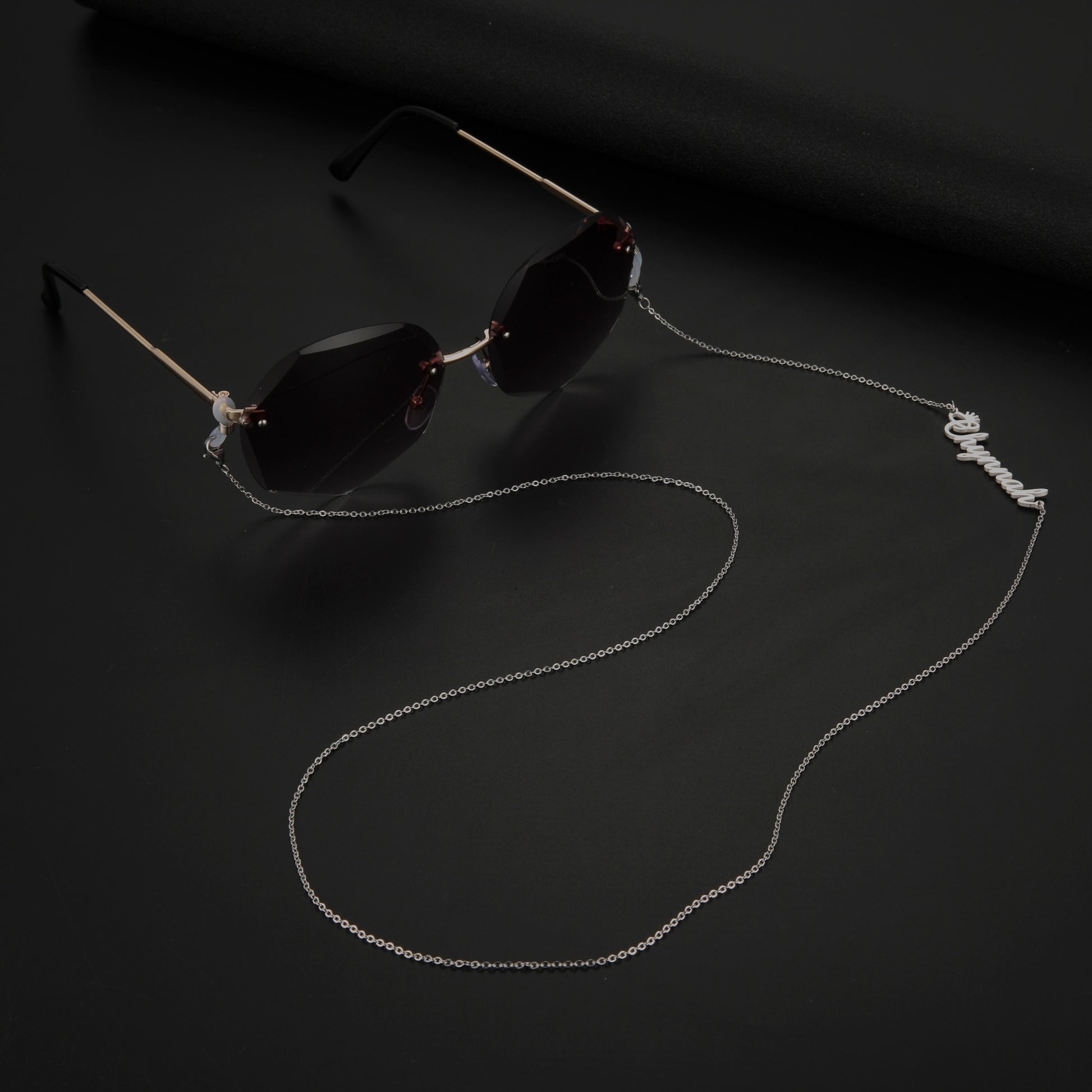 custom stainless steel glasses chain