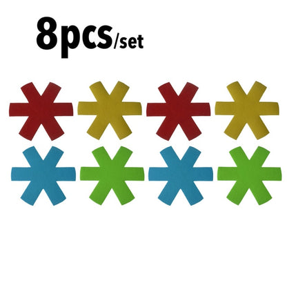 non-woven fabric pots or pans separators scratchproof protectors (4/8pcs) 8pcs