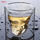 funny double-layer skeleton-shaped wine glass skeleton 150ml